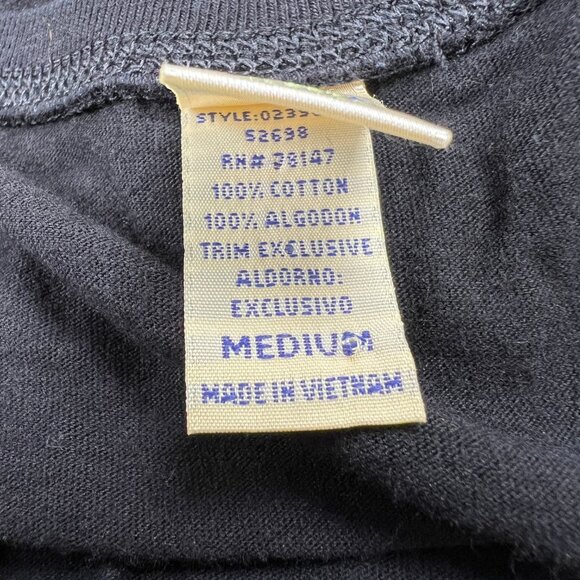 Vintage 90s Y2K Art Museum Long Sleeve Tee Graphic T-Shirt Artsy Salvador Dali - Picture 6 of 9